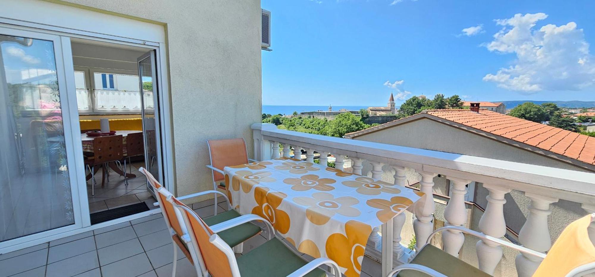 Apartment Marino Krk Town Bagian luar foto